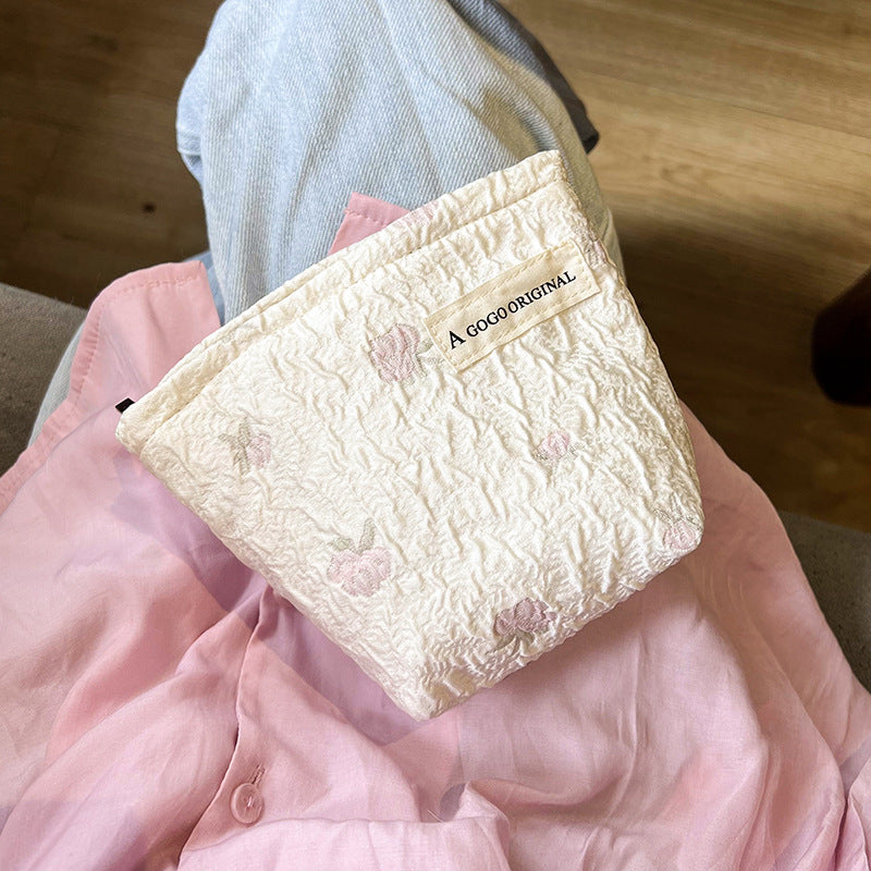 Niche Advanced Sense Portable Three-dimensional Sanitary Cosmetic Bags