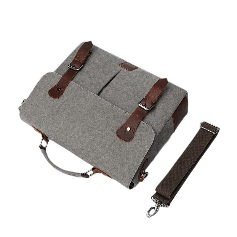 Men's Pretty Classy Durable Canvas Computer Men's Messenger Bags