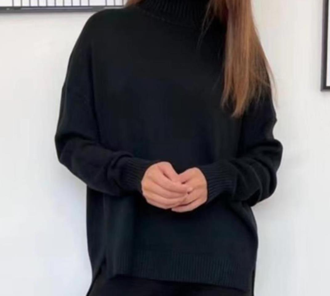 Women's Knitting Idle Style Temperament Leisure Wide Suits