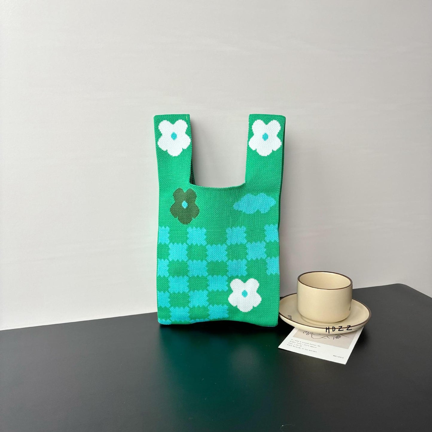 Cartoon Wrist Large Capacity Minority Hand Handbags