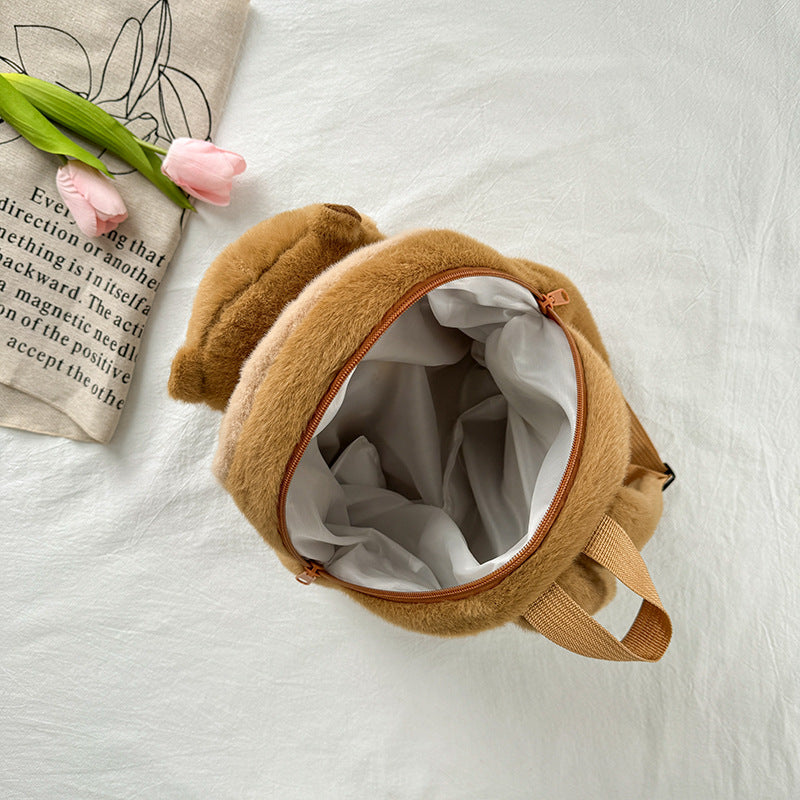 Cartoon Cute Capybara Doll For Plush Backpacks