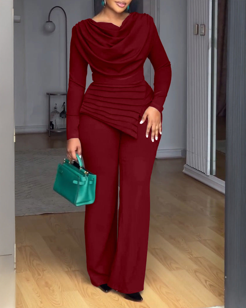 Women's Fashion Spring Sweet Style Fresh Long Jumpsuits