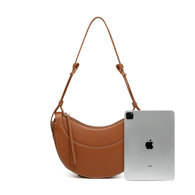 Women's Design Dumpling Selenodont Soft Leather High-grade Crossbody Bags