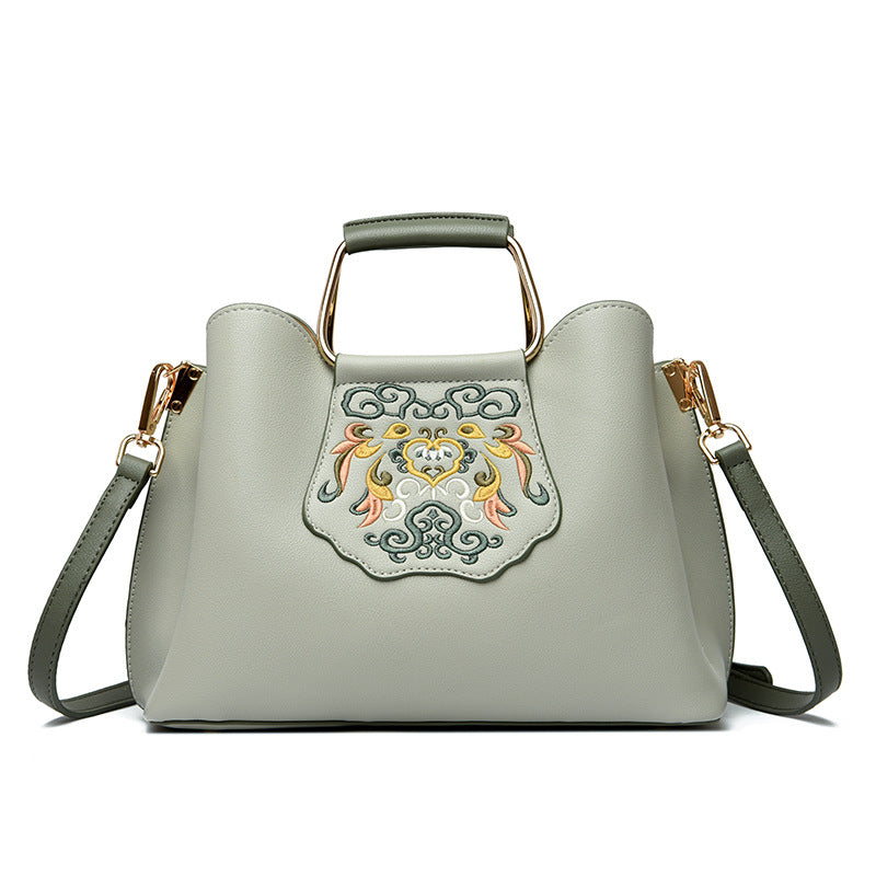 Women's Style Embroidery High-grade Fashionable Elegant Bridal Handbags