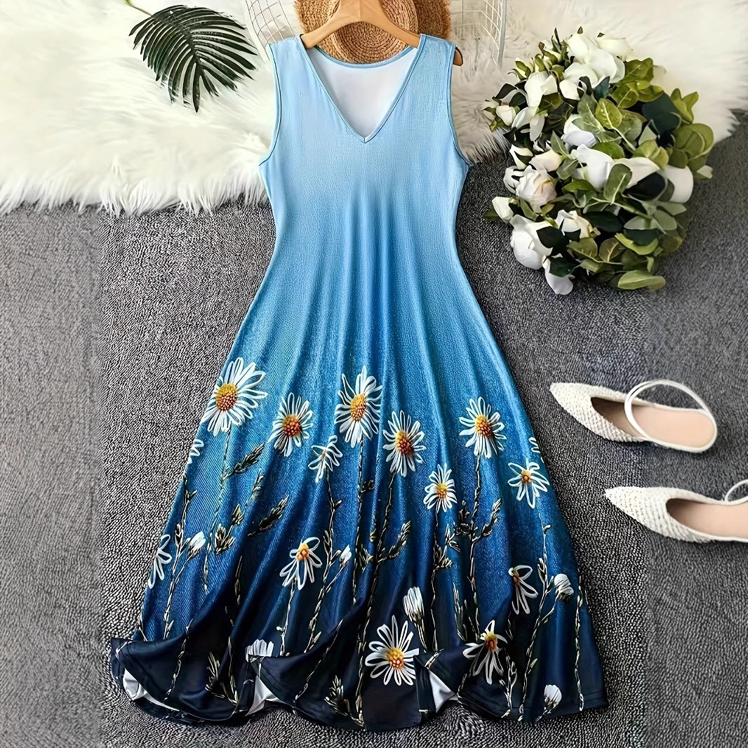 Trendy Classy Summer Fashion Printed Sleeveless Vests