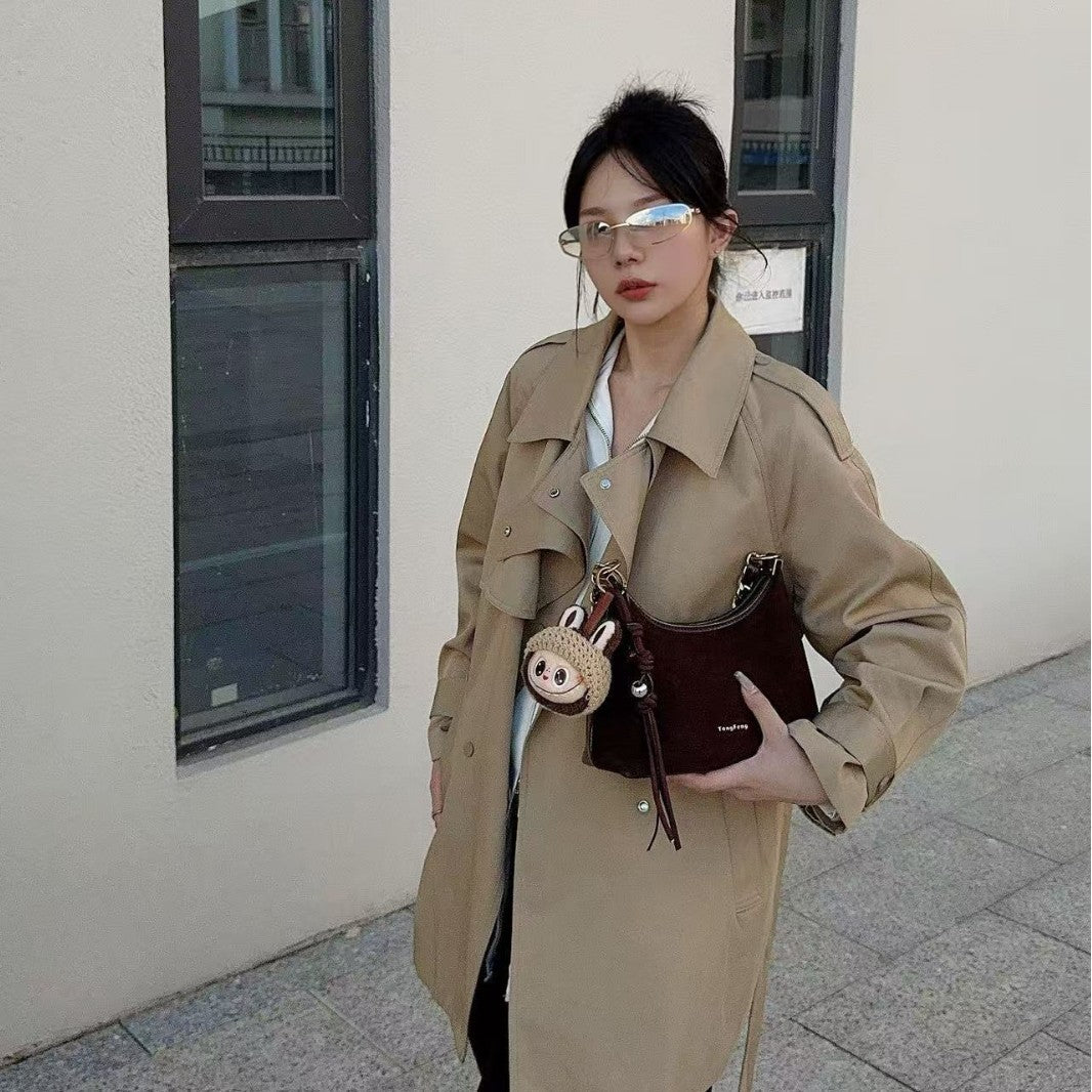 Women's Red High Quality Frosted Fashionable Stylish Handbags