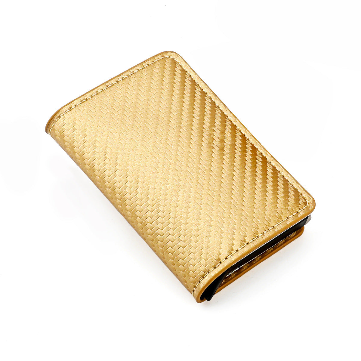 Automatic Pop-up Credit Metal Aluminum Box Card Holder