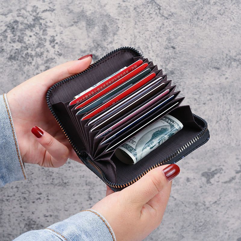 Women's Niche License Multiple Slots Large Capacity Card Holder
