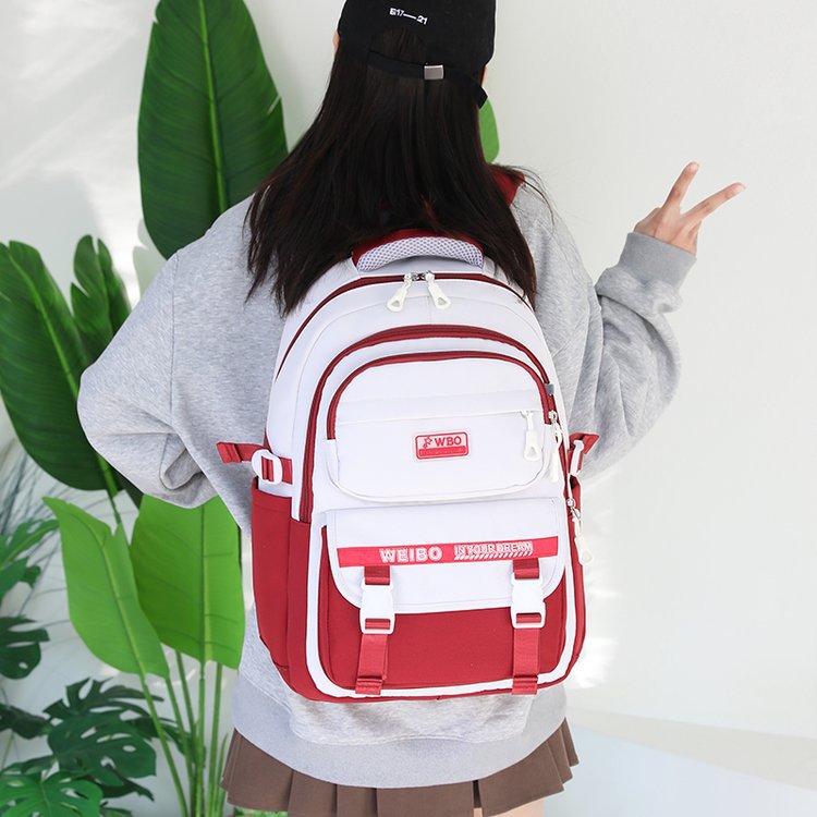 Men's Spine Protection Large Capacity Junior's Female Middle School Students' Schoolbags