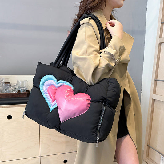 Cotton Clothing Large Capacity Fashion Korean Travel Bags
