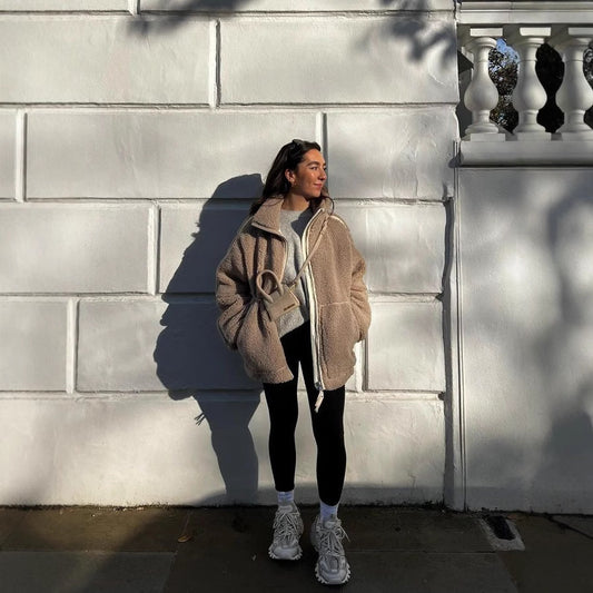 Women's Fashion Loose Personal Leisure Outdoor Zipper Coats