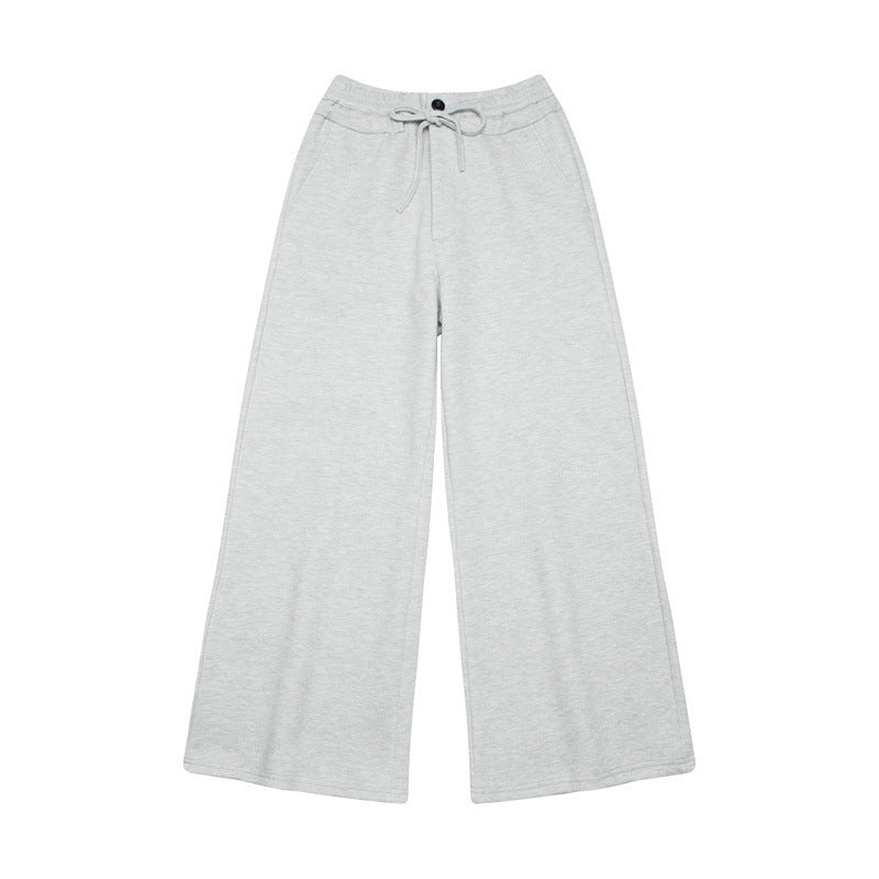 Women's Summer Long Mop Sports Trousers With An Waist Pants