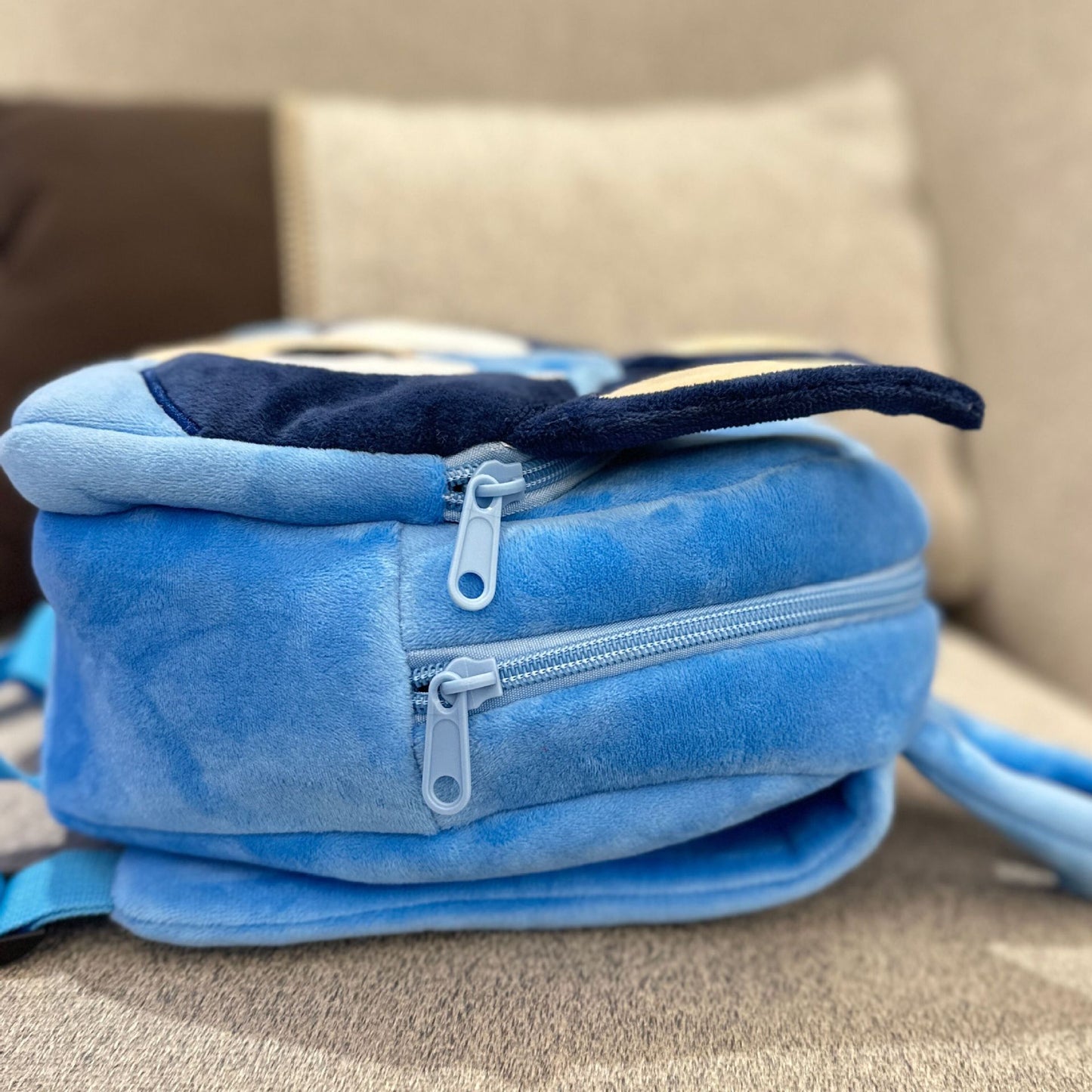 Children's Comfortable Cartoon Plush Puppy Dog Kindergarten School Bags