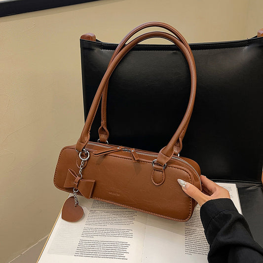 Women's Advanced Texture Trendy Underarm French Minority Bags
