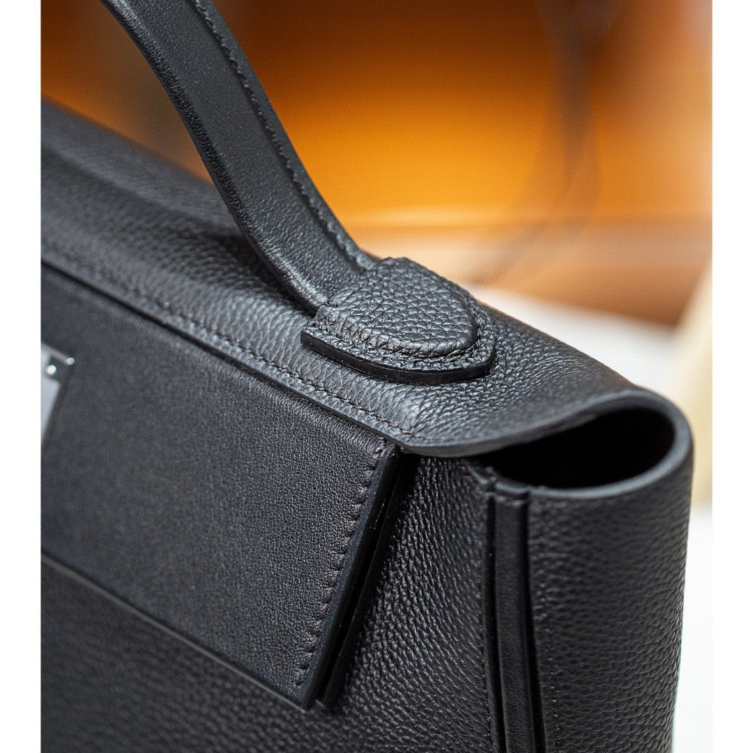 Version Original Cowhide All-steel Hardware Brushed Edge Crossbody Bags