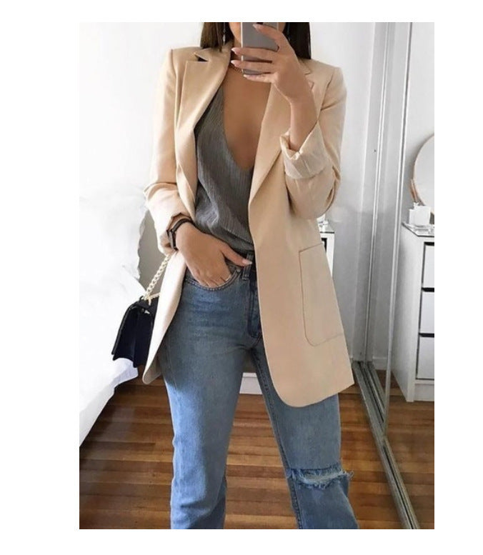 Women's Fashion Polo Collar Temperament Sleeve Shorts