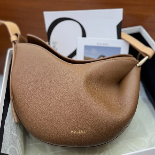 Durable Women's Pea Design Underarm Genuine Bags