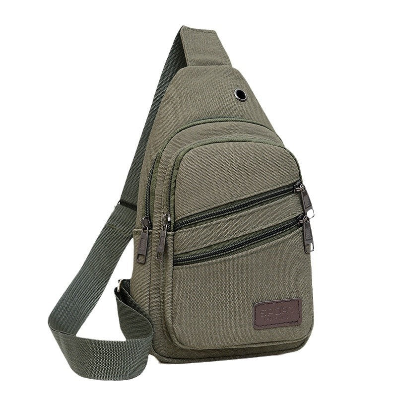 Men's Canvas Leisure Tide Large Capacity Bags