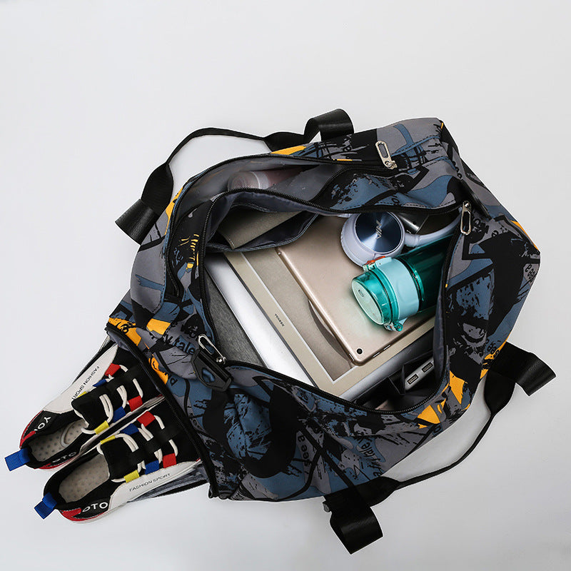 Women's & Men's Yoga Mat Dry Wet Separation Spring Travel Bags