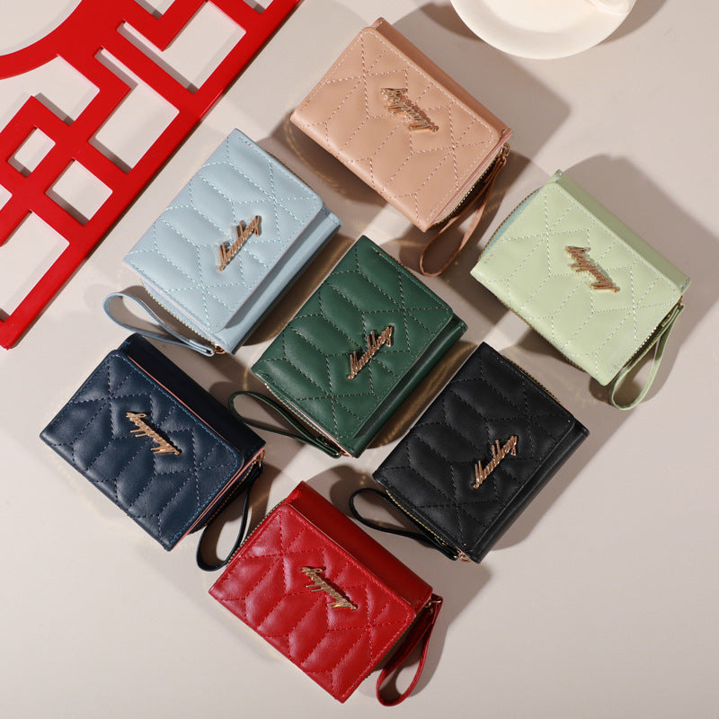 Women's Korean Short Trendy Fashion Joker Ladies Wallets