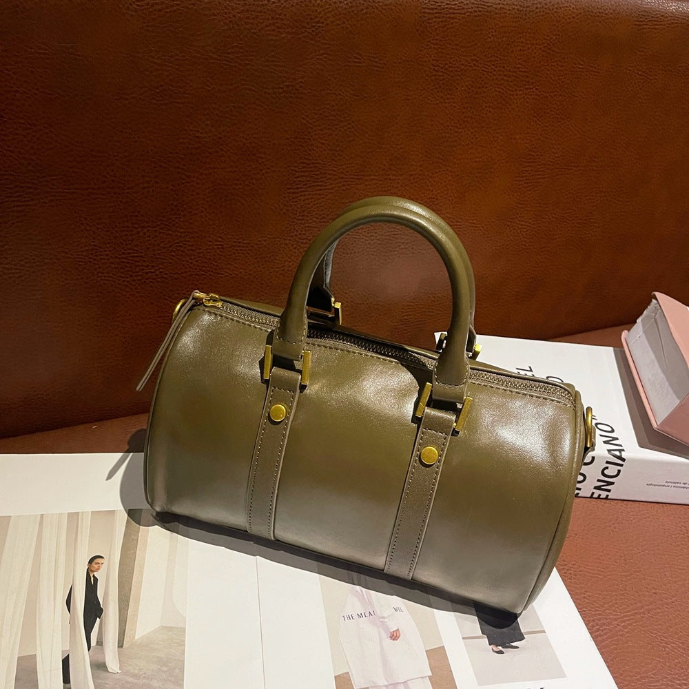 Women's Light Luxury Western Style Boston Vegetable Crossbody Bags