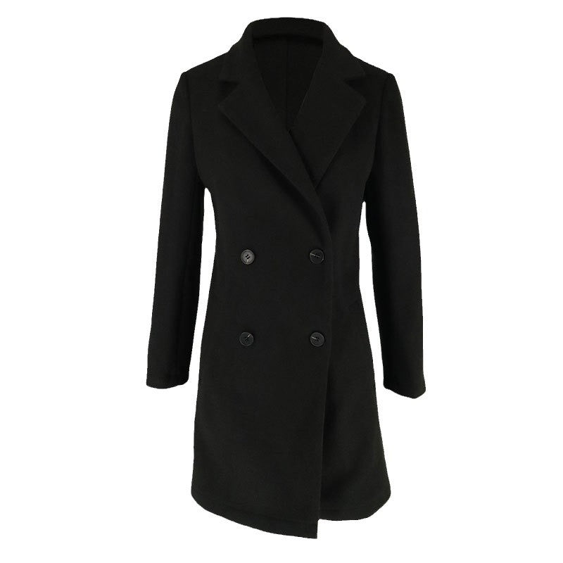 Women's Fashionable Autumn Street Style Hipster Collar Coats