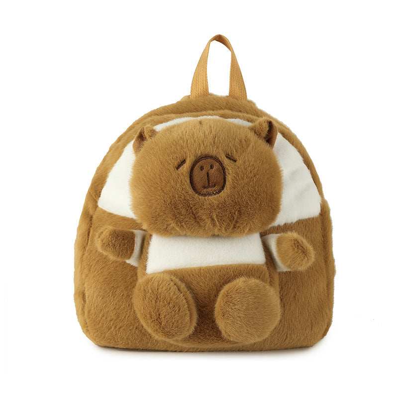 Cartoon Cute Capybara Doll For Plush Backpacks