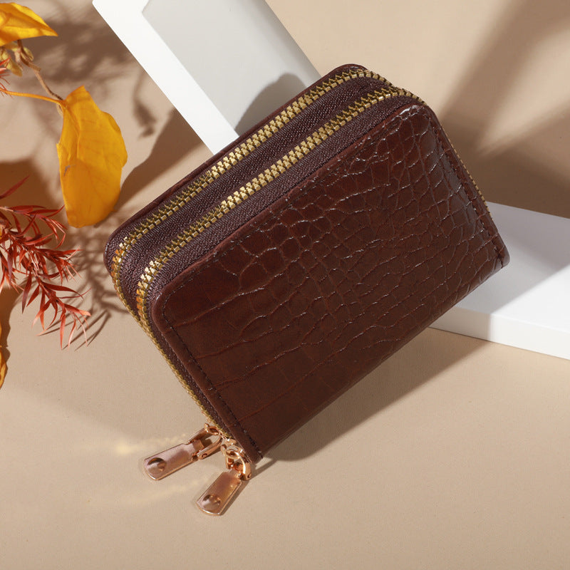 Women's Graceful Clutch Crocodile Pattern Fashion Ladies Wallets