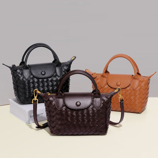 Comfortable Classic Women's Woven Dumpling Fashion Bags