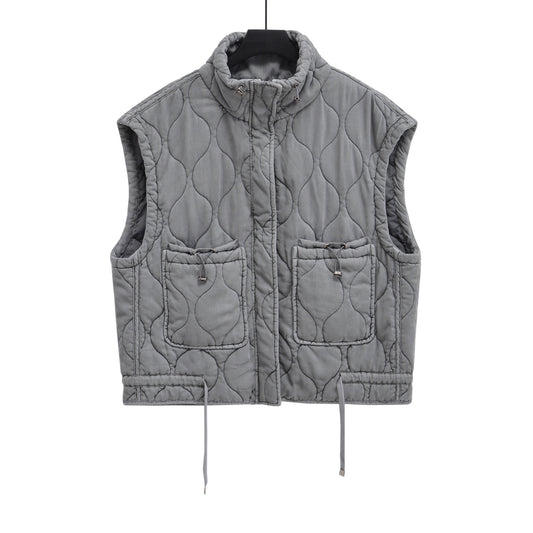 Beautiful Graceful Autumn Casual Loose Washed Vests