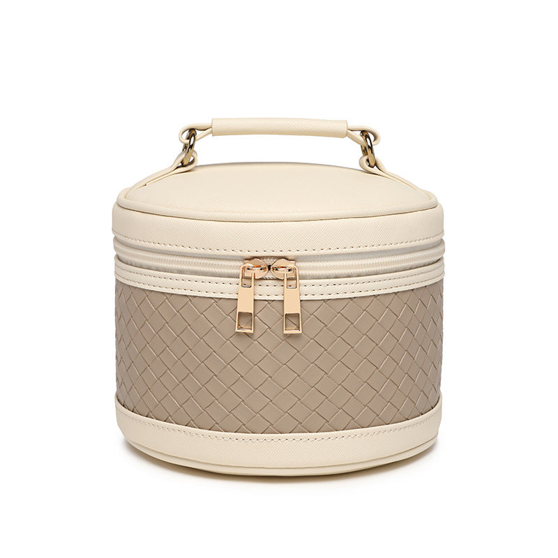 Portable Cosmetics Storage Plaid Waterproof Toiletry Cosmetic Bags