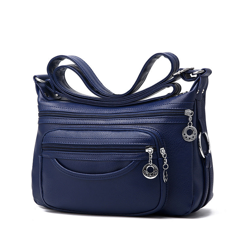Women's Mother Soft Leather Texture Large Capacity Crossbody Bags
