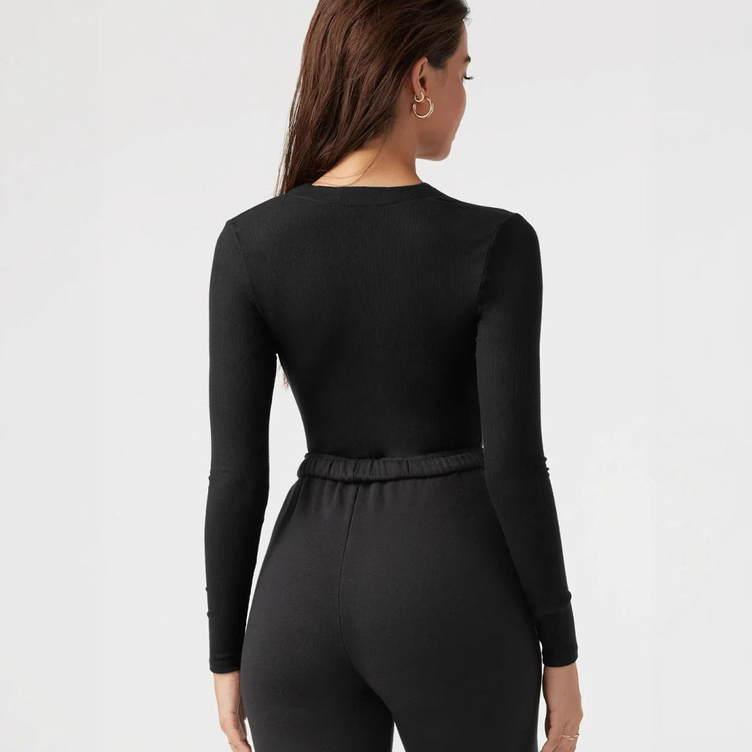 Women's Classy Skinny Knitted Versatile Zipper Jumpsuits