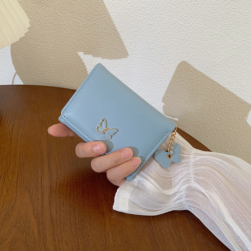 Korean Female Short Simple Multiple Slots Ladies Wallets