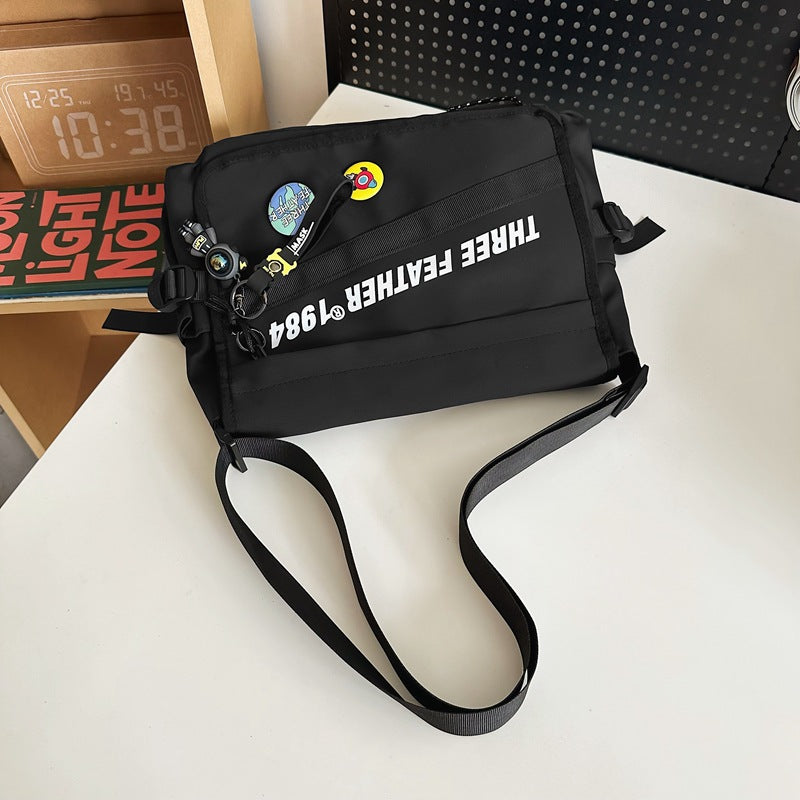 Men's Fashion Junior High Class Female Make-up Men's Messenger Bags