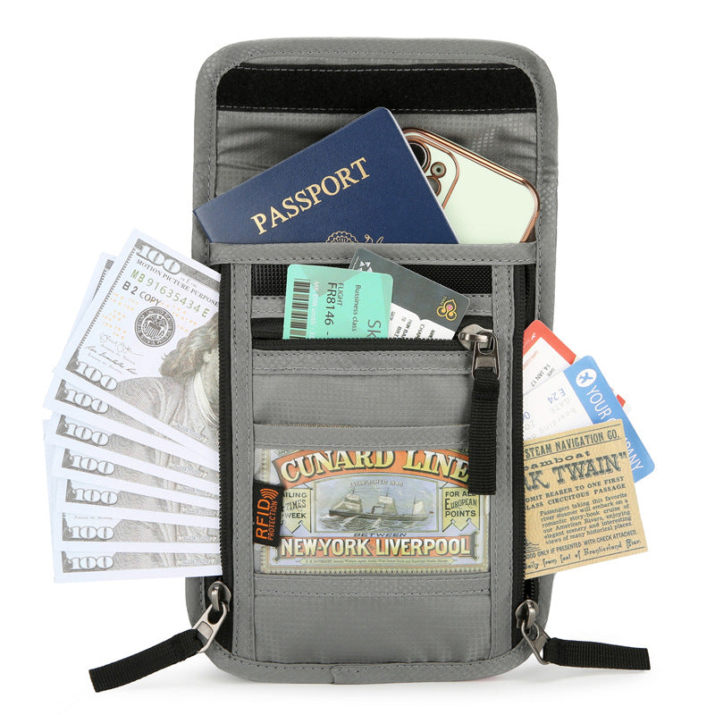 Simple Lightweight Ticket Clip Portable Large Id Package