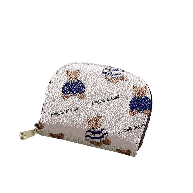 Women's Large Capacity Exquisite Cute Cartoon Card Holder