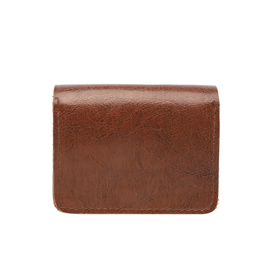 Korean Simple Earphone Data Cable Storage Card Holder