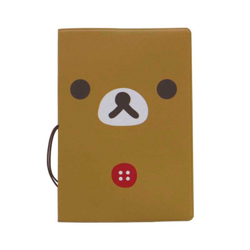 Light Pine Bear Passport Cover Certificate Card Holder