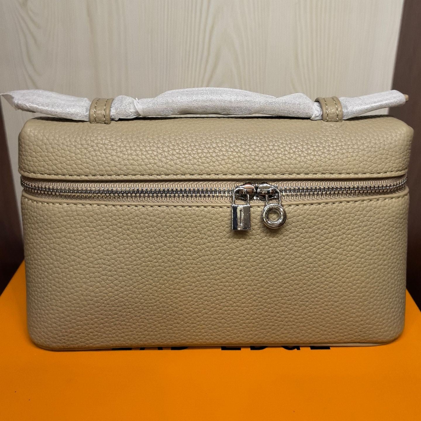 Lunch Box Female Original Label Lychee Pattern Small Square Bags