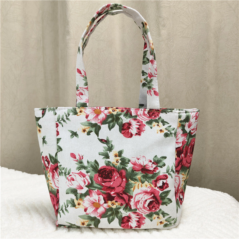Women's Thick Canvas Printed Mummy Cloth Bags