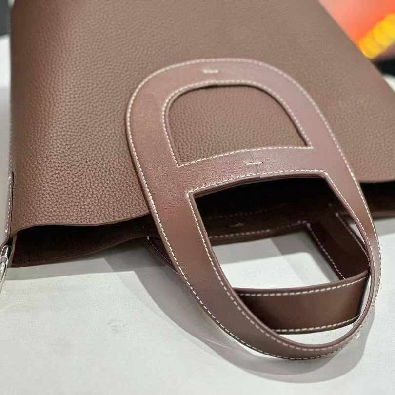 Women's Vegetable Basket Genuine Leather Fashion Combination Crossbody Bags