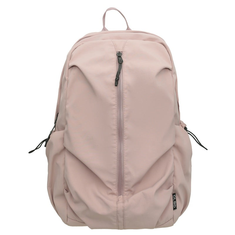 Women's & Men's & Female Junior High Large Capacity Nylon Backpacks
