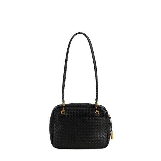 Women's Autumn Woven Retro Fashion Underarm Large Bags