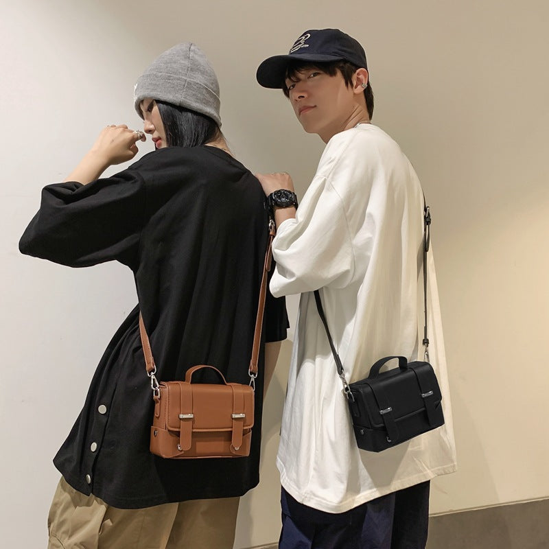 Men's Street Trendy Fashion Niche High Sense Men's Messenger Bags