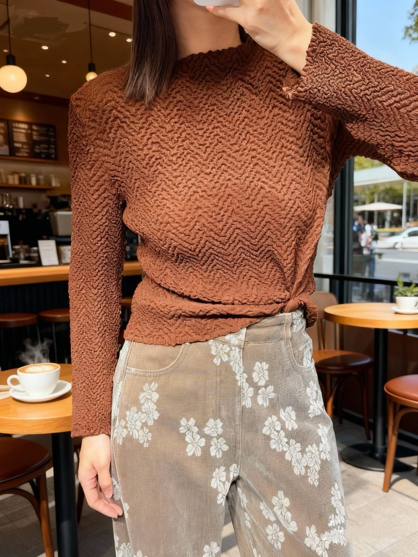 Women's Shirt Slim Fit Fashionable Slimming Autumn Fashion Blouses