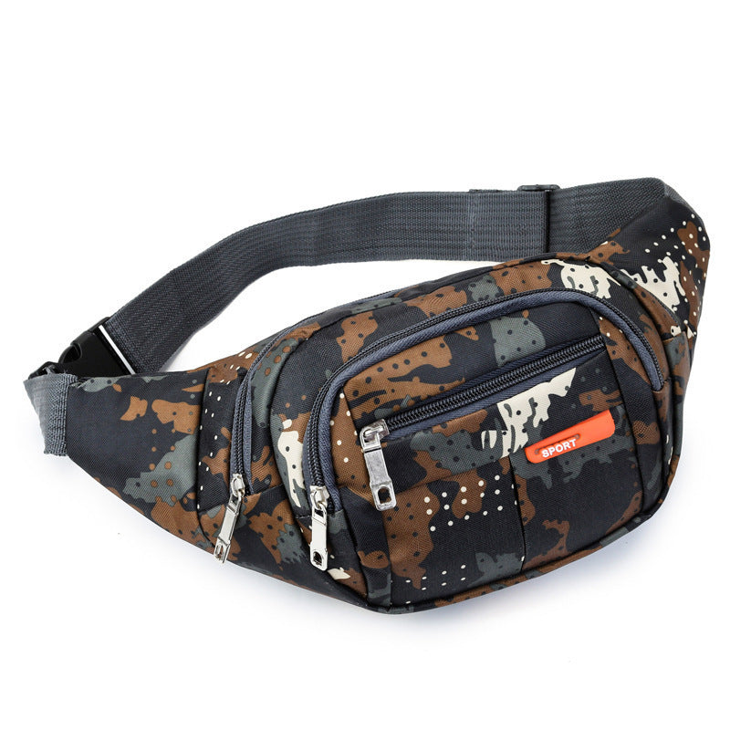 Men's Trendy Comfortable Fashion Nylon Fitness Men's Waist Packs