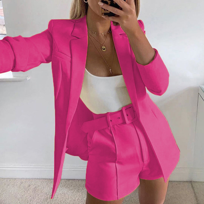 Stylish Graceful Fashion Sexy Temperament Casual Small Suit