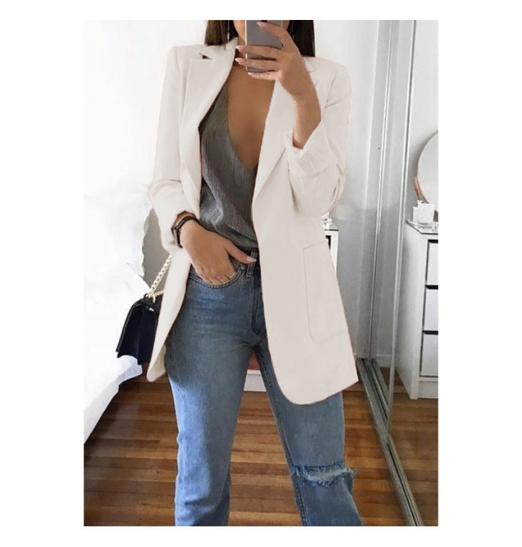 Women's Fashion Polo Collar Temperament Sleeve Shorts