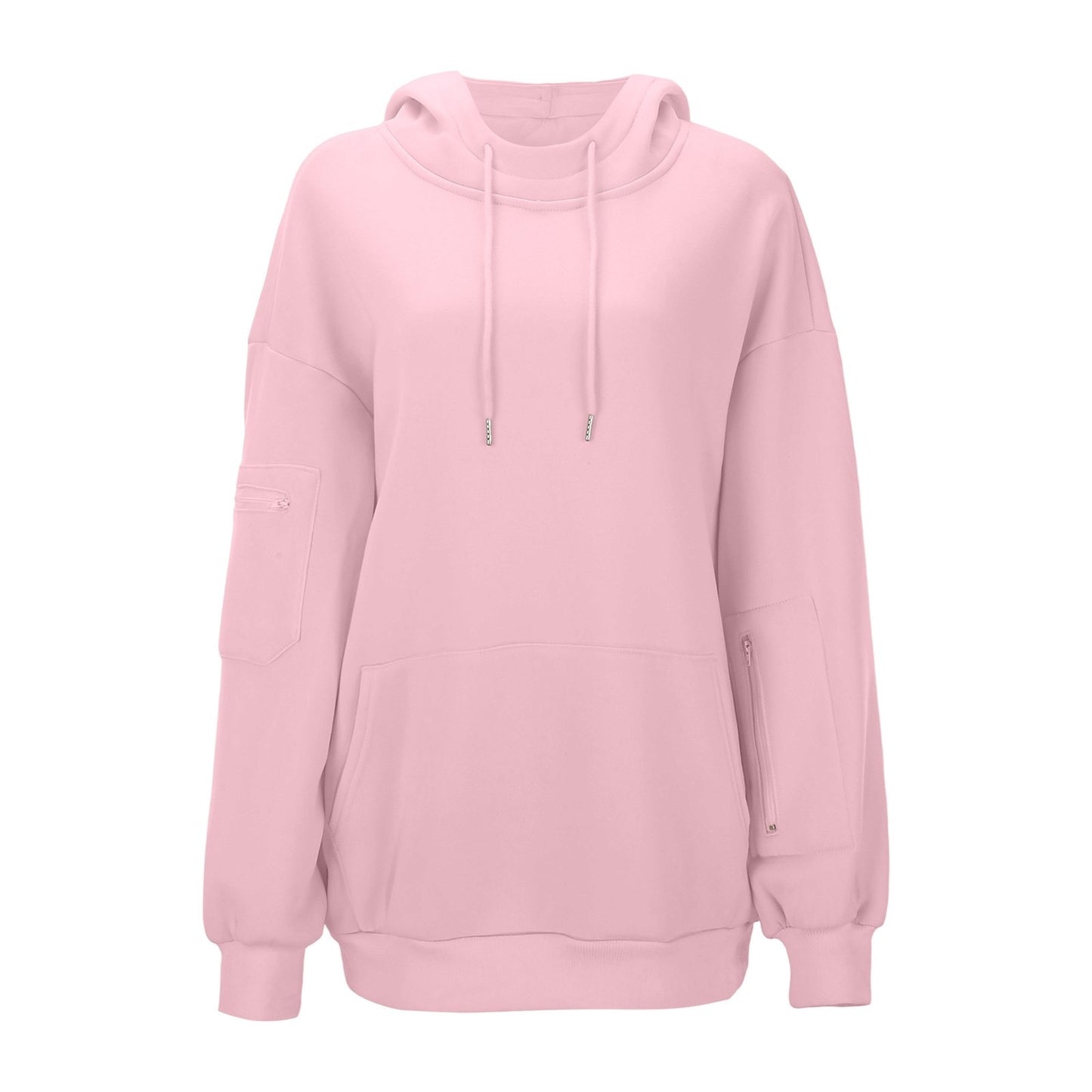 Women's Color Loose-fitting Versatile Casual Simple Personality Women's Sweater, Sweater